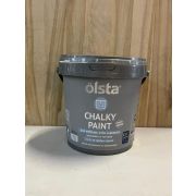 OLSTA 0.9л/1.09кг грунт-краска CHALKY PAINT для мебели, дверей и стен