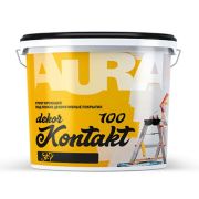 AURA KONTAKT 100 белый грунт кроющий под декоративные покрытия