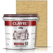 Clavel Rustika 25кг фасадная штукатурка с эффектом дождя и короеда