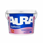 Aura Golfstrom матовая краска особопрочная для ванной и кухни