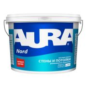 AURA NORD краска для стен и потолков акриловая