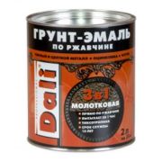 DALI эмаль по ржавчине с молотковым эффектом