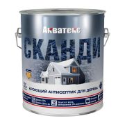 АКВАТЕКС® СКАНДИ кроющий антисептик для древесины